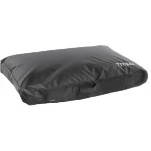 Coussin Titan Rectangle Noir pour Chien - Flamingo