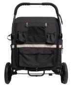 Poussette Grand Cruiser Extra Large Noir pour Chien - Ibiyaya