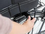 Panier de Transport Vélo Electrique sur Porte Bagage Large pour Chien - Trixie