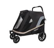 Poussette Grand Cruiser Extra Large Noir pour Chien - Ibiyaya