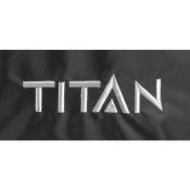 Coussin Titan Rectangle Noir pour Chien - Flamingo